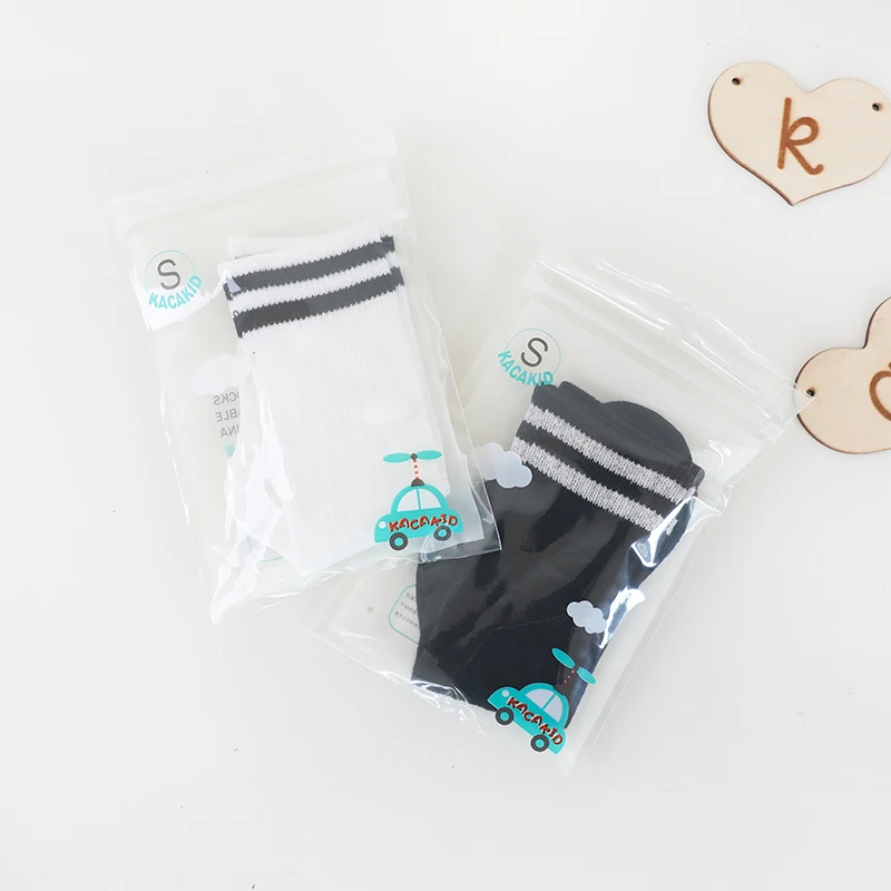 Baby Girls Socks Knee High Boys Sports Sock Cotton Long Stripes Children Socks Kids School kids socks