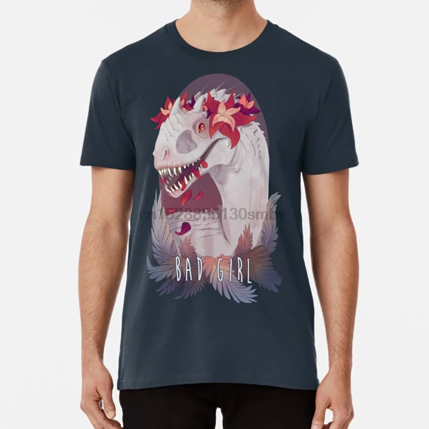 Bad Girl T shirt indominus rex dinosaur 