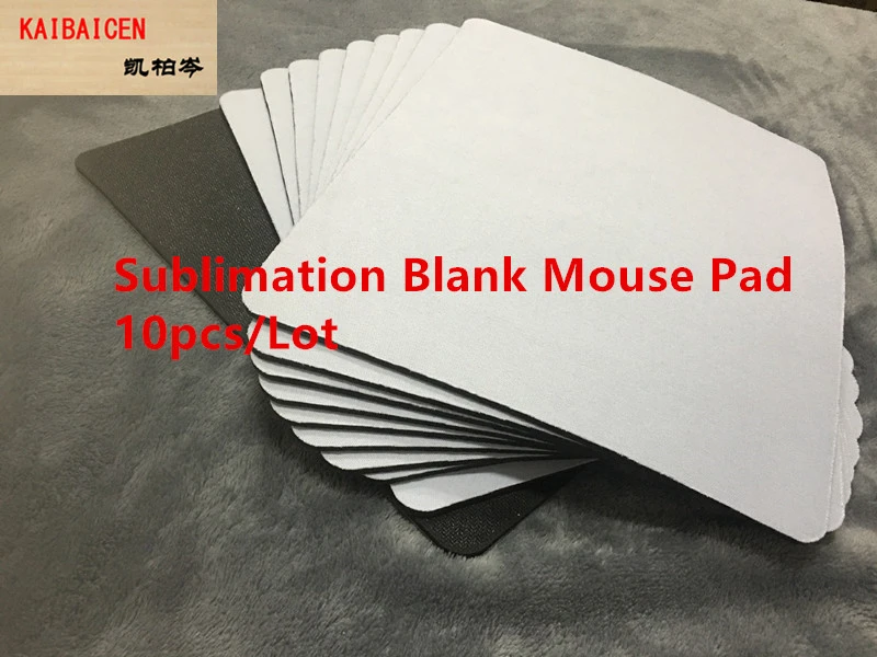 10pcs/Lot Sublimation Blank Mouse Pad Diy Personalized Gamer Gaming Mouse Pad PC Computer Rubber Mat Gaming Heat transfer Crafts petg transparent