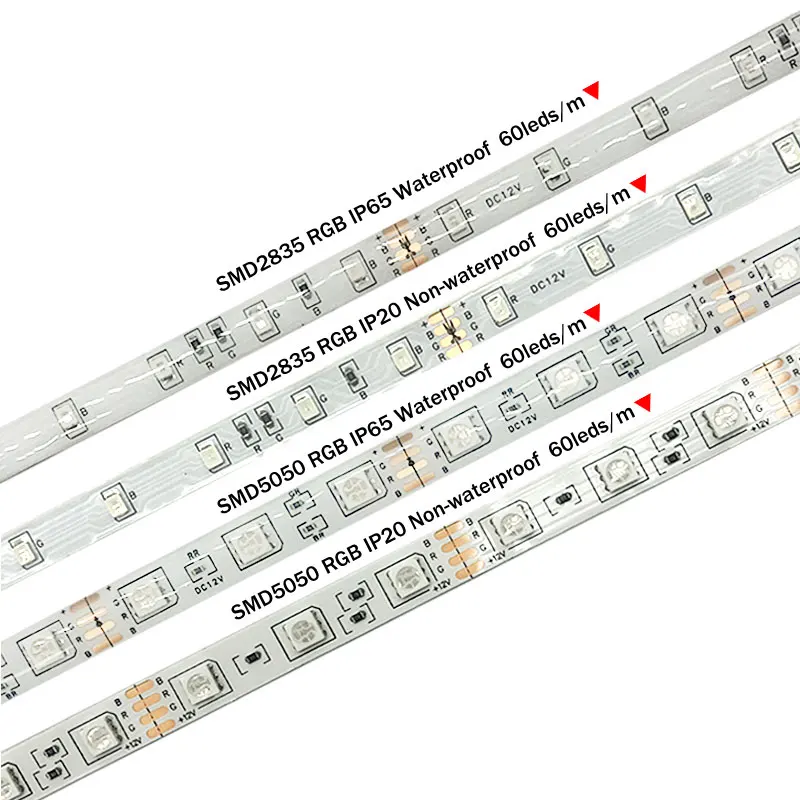 Светодиодный RGB SMD 5050 2835 гибкий светодиодный светильник-лента RGB светодиодный лента 5 м 10 м 15 м DC 12 В диодный ремешок+ пульт дистанционного управления+ адаптер