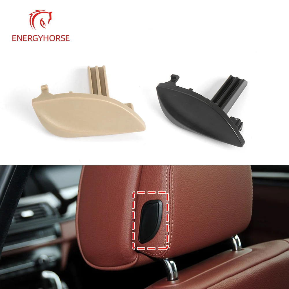 

Car Front Seat Headrest Button Adjustment Switch Cover For BMW 5 7 5GT X5 X6 Series F10 F11 F01 F02 F07 E70 E71 E72 52107234966