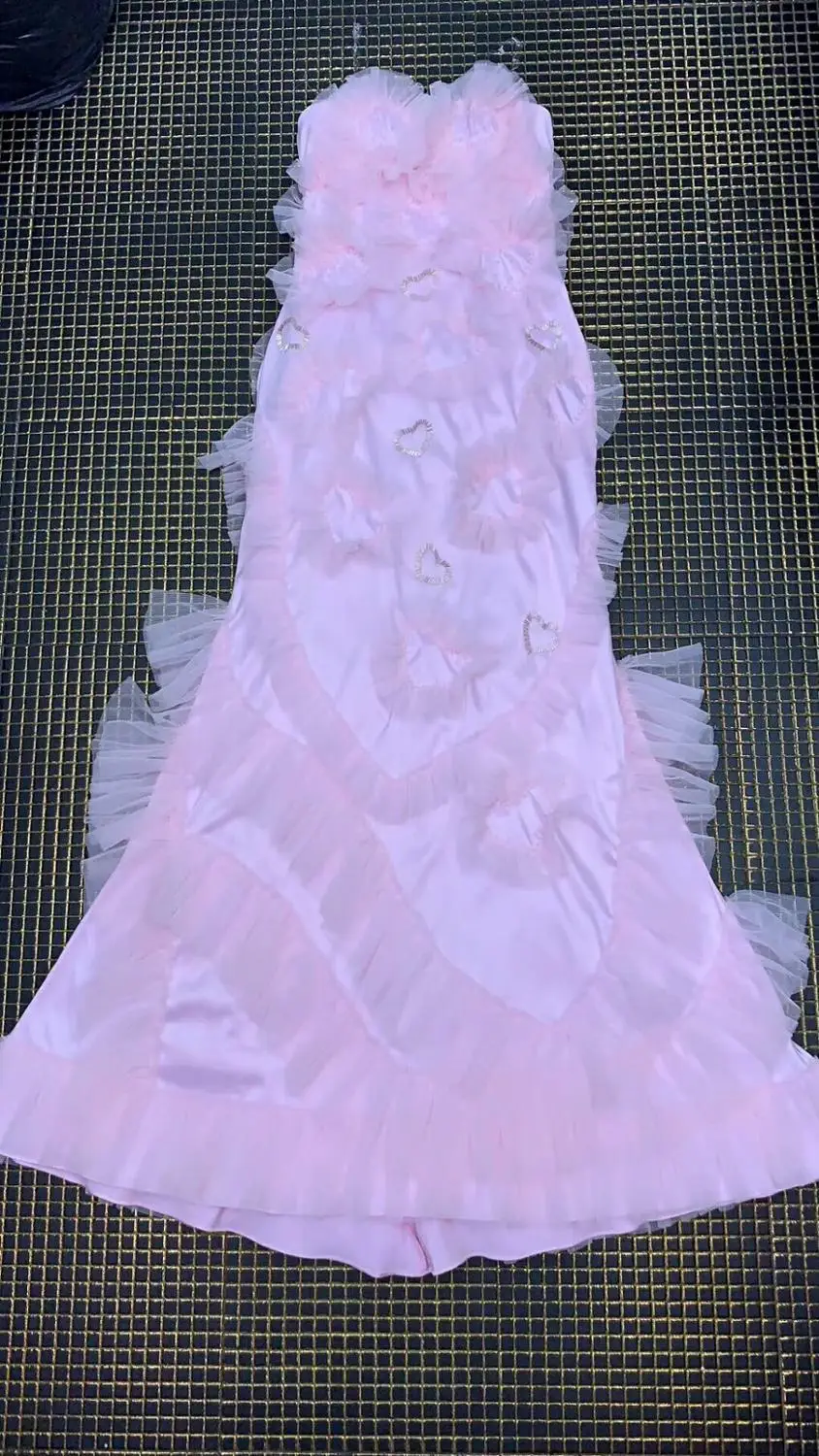 Новое поступление женское платье без бретелек Vestido вечернее облегающее платье