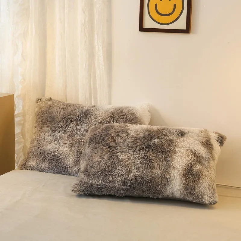 Set Di Biancheria Da Letto In Finta Pelliccia, 3 Pezzi (copripiumino + 2 Federe), Rosa Antico, Misura Regina, Ultra Morbido