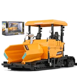 1:40 alloy engineering car paver model,road paving machine toys,exquisite children's toys,free shipping