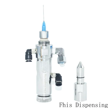 Online Manual Dual Liquid Glue Gun With Pressure Barrel