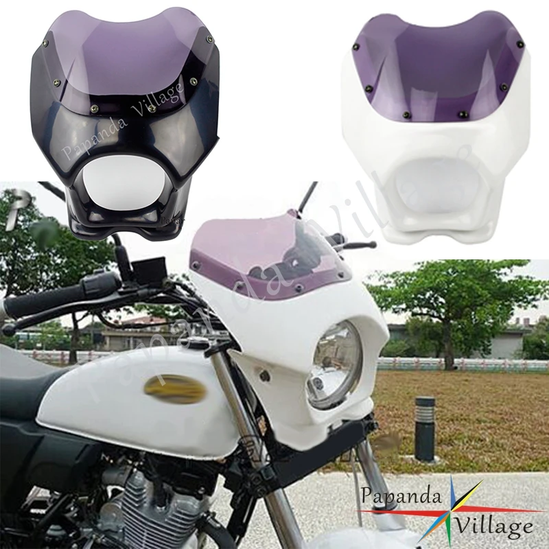 

Motorcycle Front Headlamp Cover Headlight Fairing Cowl For CB50 DAX ST50 Benri 90 50 125 Benri Benri CD50 CD90 FTR 223 250