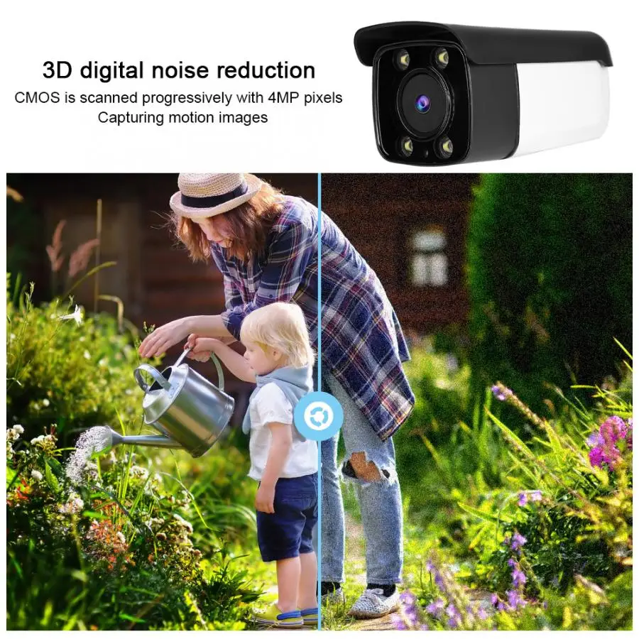 AHD коаксиальный аналоговый камера 4MP HD видеонаблюдения CCTV IP66 водонепроницаемый