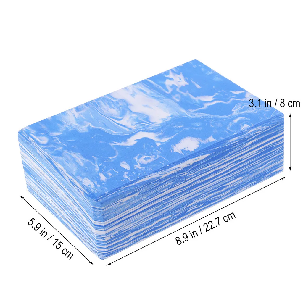 HIINST Camouflage EVA Yoga Blocks High Density Lightweight Versatile Fitness Stretch Gym Fitness Exercise Anti-pressure Brick410