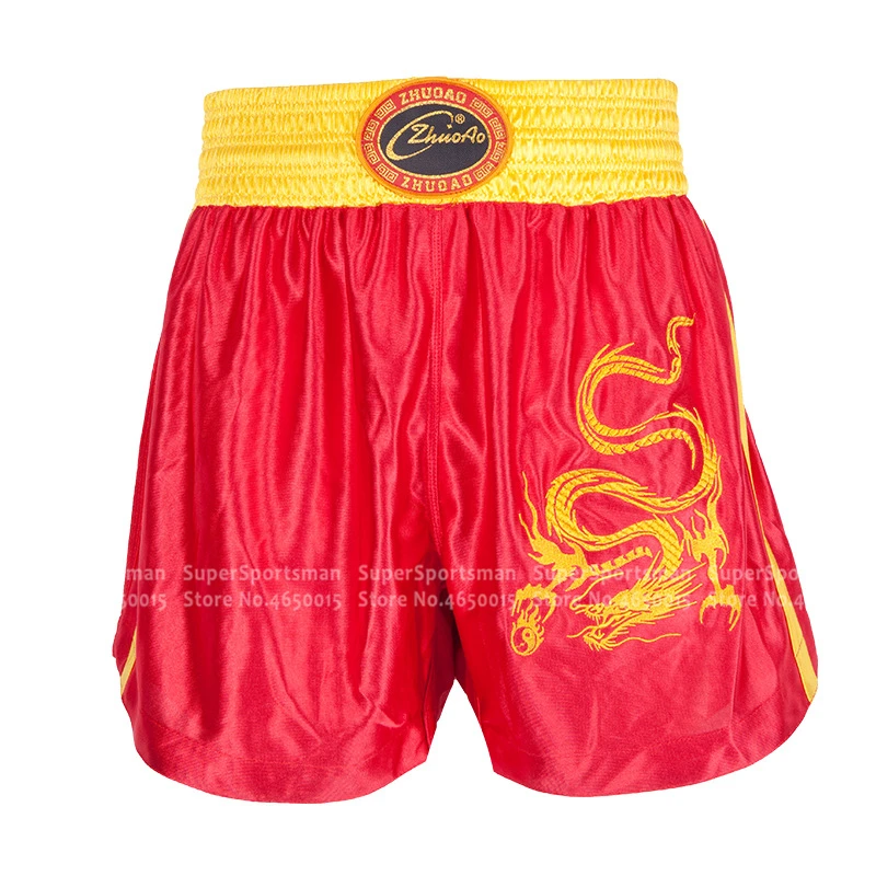 Мужские трусы для мальчиков, боксерский бой, детские шорты Mma Muay Thai, детская спортивная одежда для тренажерного зала, шорты для кикбоксинга - Цвет: 16