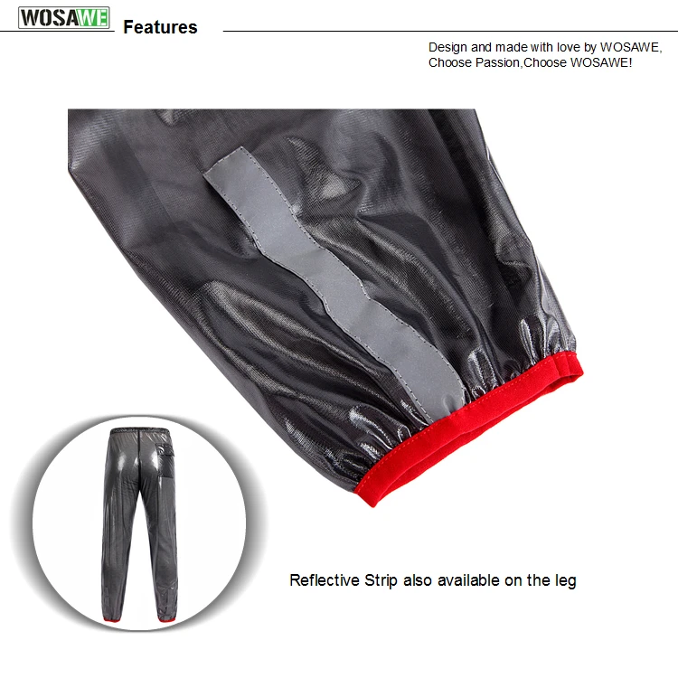 Racing Rain Pants Motorcycle Rider Raincoat Motocross Clothing Motorbike Riding Trousers Waterproof Men Women Cycling Jogger