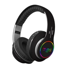 Bluetooth Headphones Bluetooth 5 0 Headset with Colorful Lights Call Function Music Headset Bilateral Stereo Headphone
