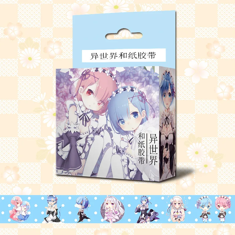 10 коробок в партии аниме Re Life другом мире от zero Washi клейкая лента игрушка Эмилия