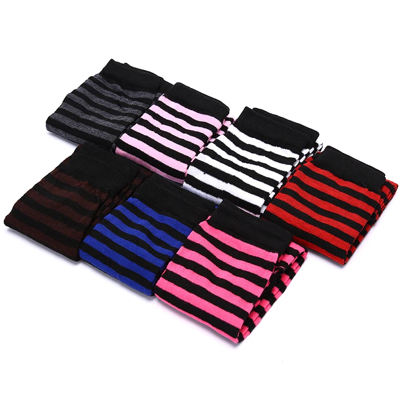 Fingerless Gloves Arm Sleeves Wrist Warmers Knitted Winter Autumn