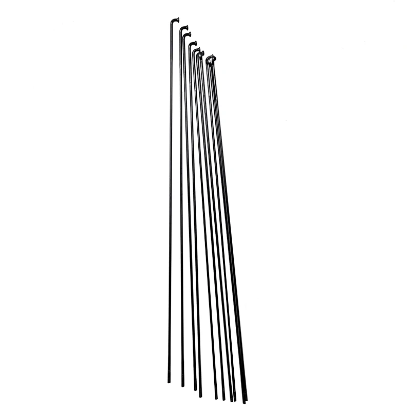 10pcs/lot Stainless J-hook Spokes with Light Pillar PSR TB Triple Butted No Drilling 236 258 276 284 296 302 Gauge14G TB