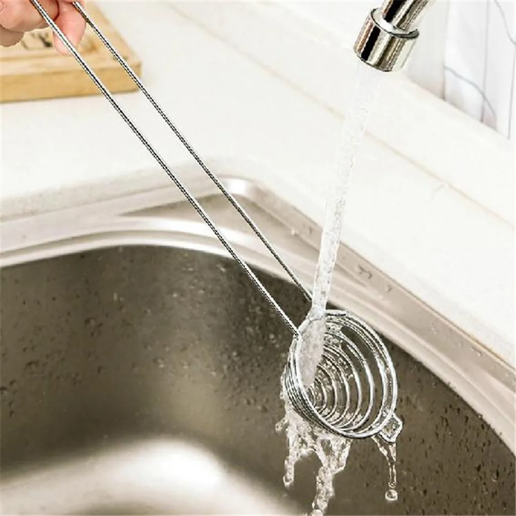 Stainless Steel Eggs Yolk White Separator Tools Divider Holder Sieve Kitchen Gadget Silver Cooking Dining Sieve Egg Divider