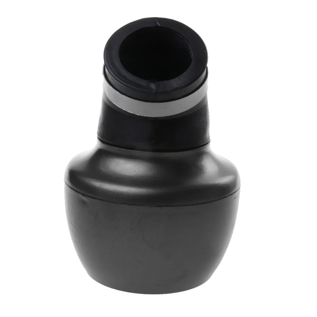 63mm Black Apple Shape Car Inlet Cold Air Intake High Flow Filter Cleaner