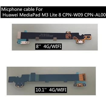 

New Tablet flex cable Charging tailboard For Huawei MediaPad M3 Lite 8 CPN-W09 CPN-AL00 Microphone cable FREE SHIPPING