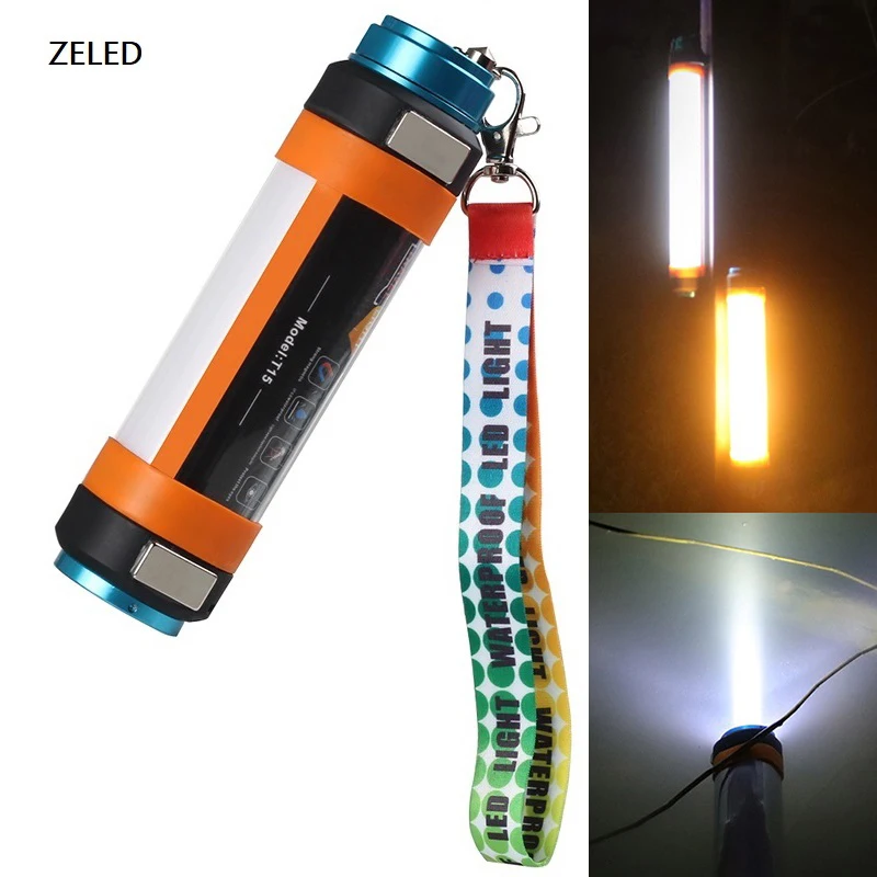 

LED Camping Light Outdoor Sports Light Flashlight IP68 Waterproof Multi-functional 6 Mode Travel Light Mosquito Repellent Lamp