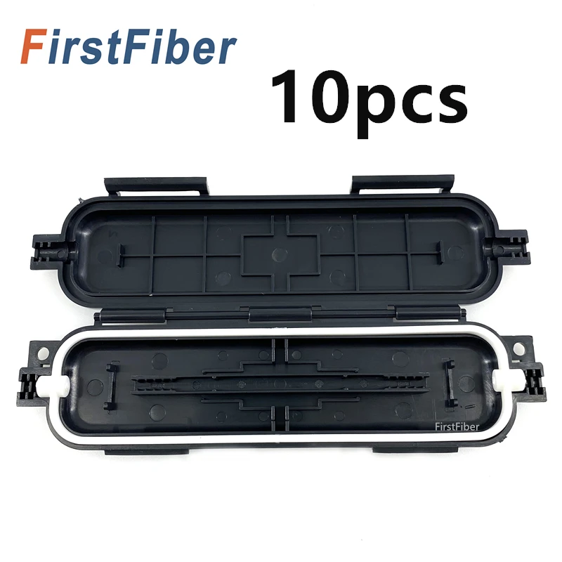 

Новая защитная коробка из волокна FTTH Drop cable, водонепроницаемая защитная коробка, трубка 10 шт., Термоусаживаемая трубка