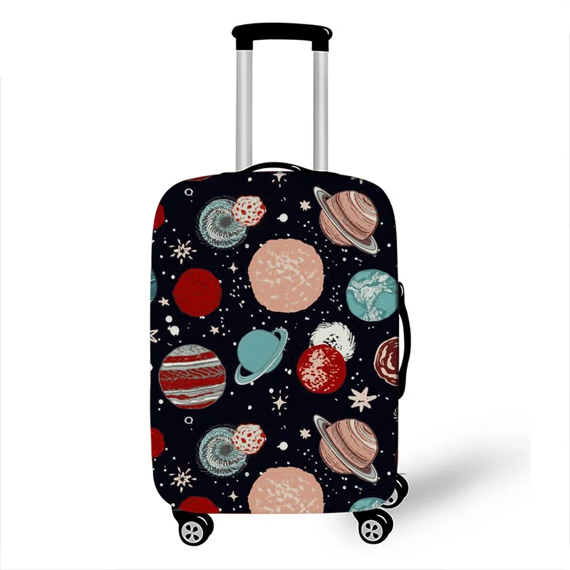 Аксессуары для путешествий креативный Чехол для багажа астронавт защитный чехол водонепроницаемый плотный Эластичный Чемодан сундук Чехол 18-32 дюймов XL - Цвет: 10