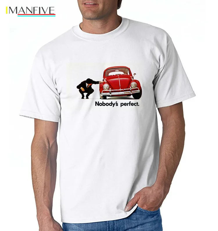 IMANFIVE, новинка, мужские футболки Beetle,, художественные синие футболки для мужчин, ткань, Новое поступление, хипстерская футболка с автомобилем