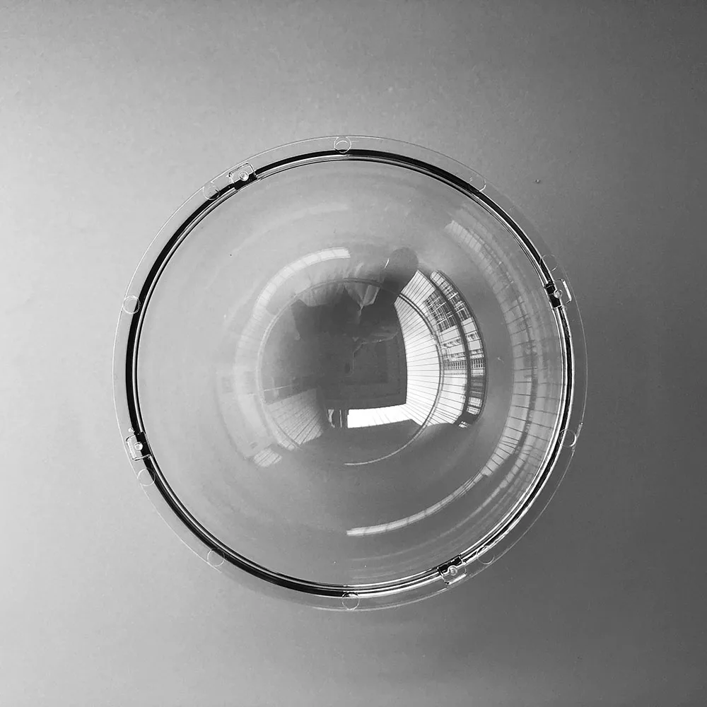 Security Camera Cover 3.35 Inch Transparent Acrylic Dome Hikvision Samsung Surveillance CCTV Camera Housing Cover Antidust Lens Protect Case 85x45mm
