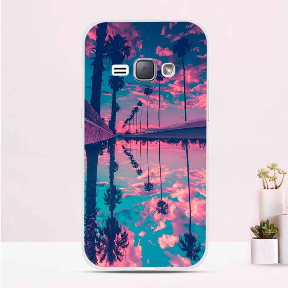 Covers For Samsung galaxy j1 Case Soft TPU Fundas For Samsung Galaxy J1 Case For Samsung J1 J120F sm-j120f Cover - Цвет: 44
