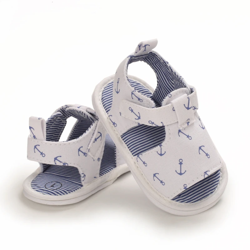 Newborn Toddler Shoes Baby Soft Soled Sandals Lace Soft Soled Shoes Beach Shoes  Slippers Non Slip Sandals 0-18M First Walkers