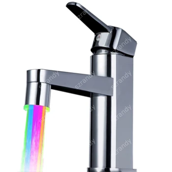 

LD8002-A3Multicolor fast flash led faucet light without battery--unique wholesale gifts with adaptors