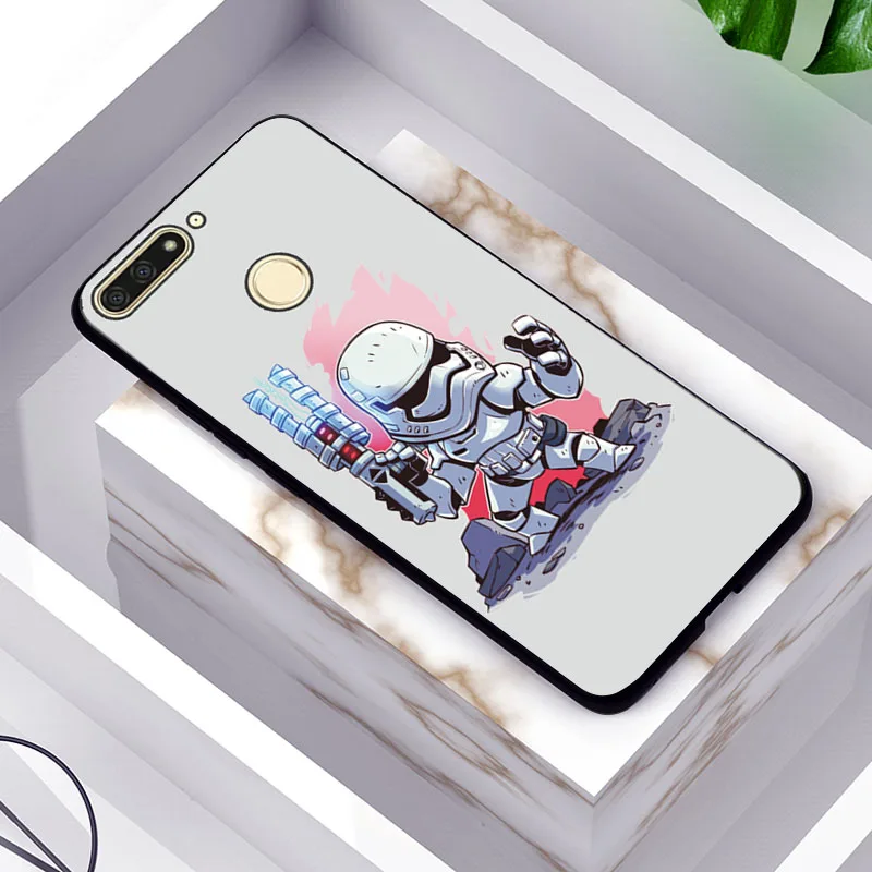 TPUBLK593 Для huawei Honor 7A Pro Чехол Honor 7C 7X7 S с мультяшным Веном Железный человек черный ТПУ чехол для huawei Honor 8S 8C 8X чехол Honor 8 9 Lite - Цвет: TPUBLK593