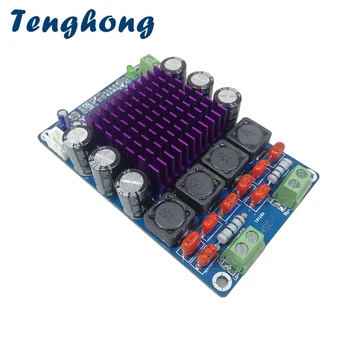 

Tenghong TK2050 Audio Digital Amplifier Board 50W+50W Dual Channel Class T Stereo Sound Amplifiers Speaker Power Amplificador