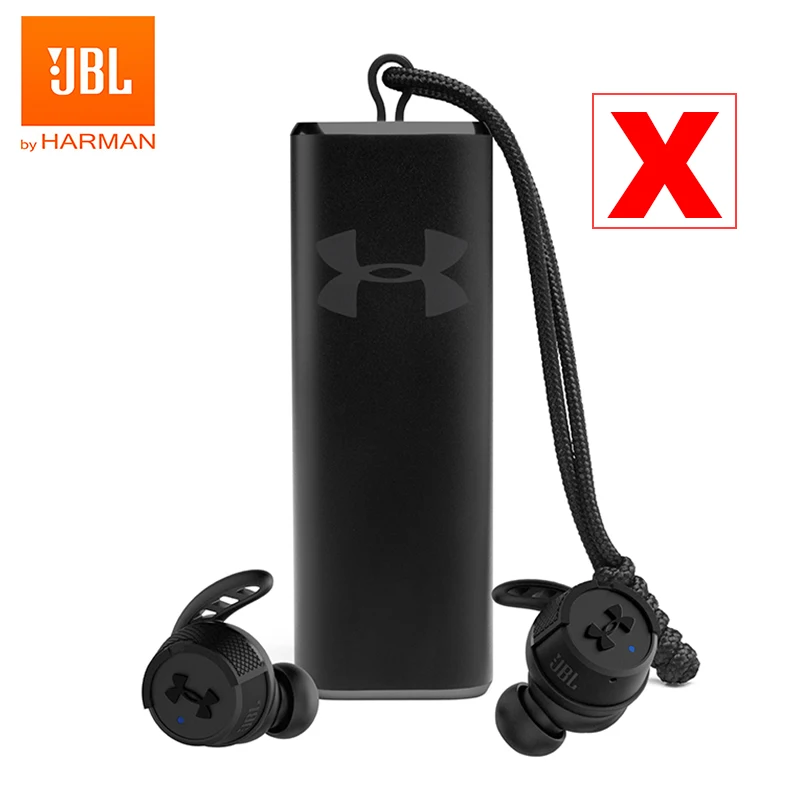 JBL UA FLASH X Ture Wireless Bluetooth 5.0 Sport Earphones Waterproof Headphones TWS Headset Handsfree Call with Mic Charge Case