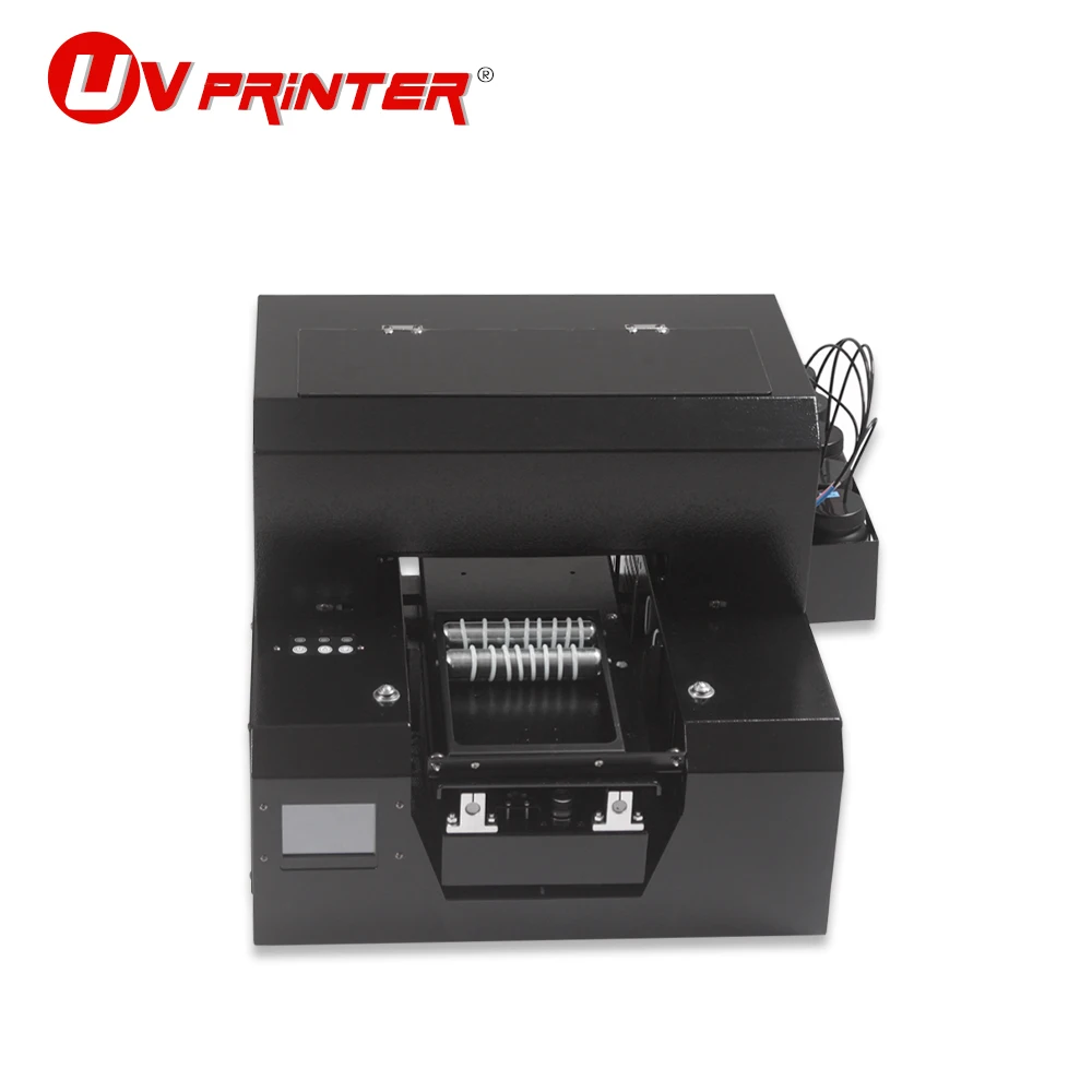 

High-speed UV printer A4 flat panel LED 3D embossed inkjet for mobile phone case/insulation cup/T-shirt printing