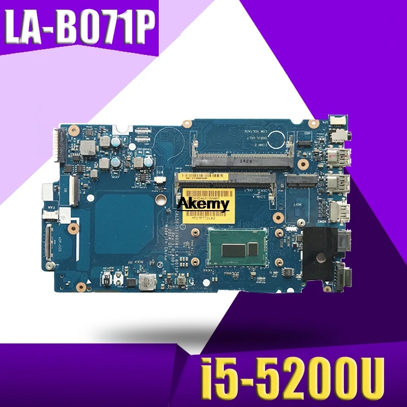 

ZAL50/51/60/61 LA-B071P Laptop motherboard for DELL Latitude 3450 Test original mainboard I5-5200U