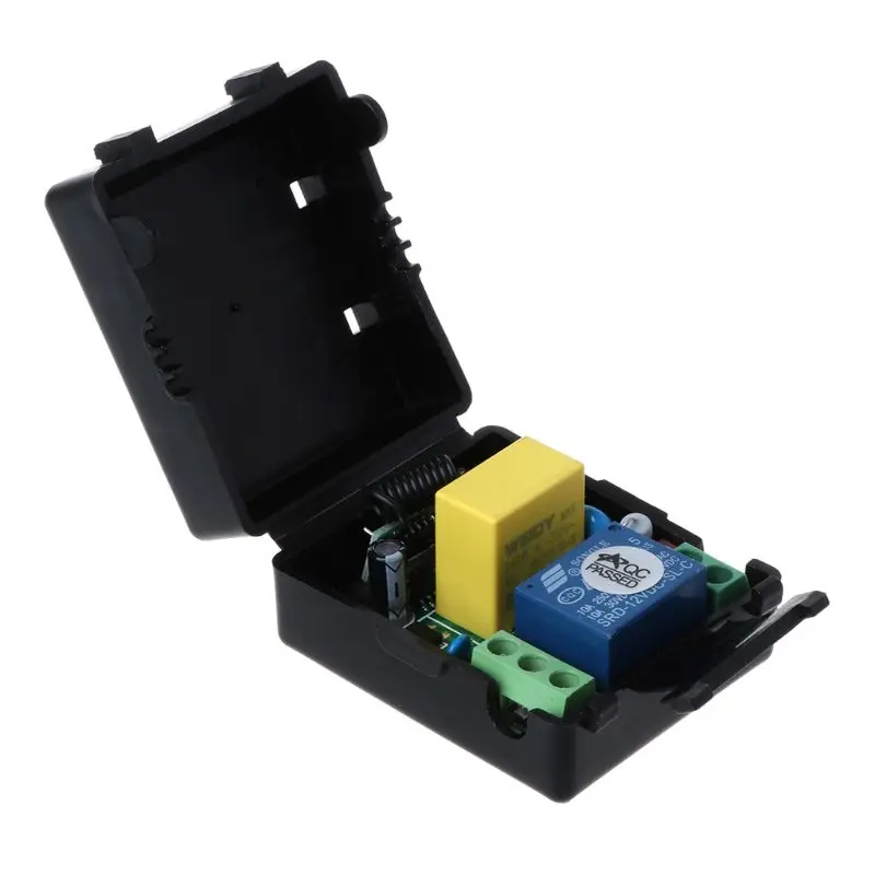 AC 220V 10A 2 кнопки 315/433MHz RF беспроводной пульт дистанционного управления Лер переключатель приемник и передатчик Комплект аксессуаров LX9A