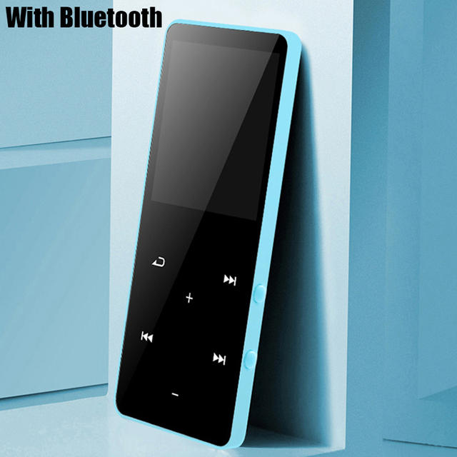 MP3 Player Bluetooth Speaker Sport MP3 Music Touch Key Built-in 8GB 16GB HiFi Portable Walkman With Radio FM Recording