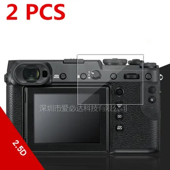 

2 PCS 2.5D camera Tempered Glass LCD Screen Protector for Fujifilm GFX50R GFX50S X100V X100F XA20 XT4 X-H1
