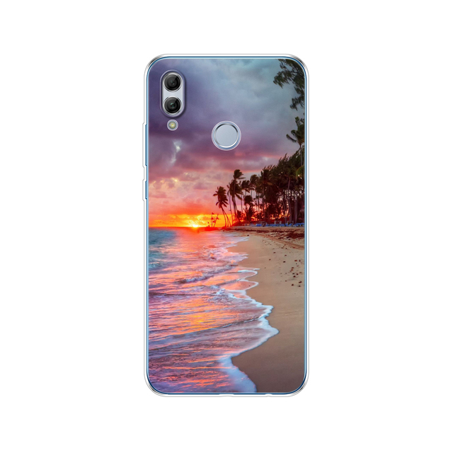 Huawei Honor 10 Lite Silicone Case 6.21 inches soft TPU back cover Honor 10 Lite Case Coque 360​​°New case to protect  phone