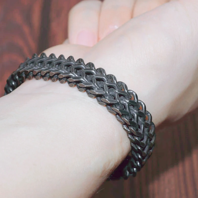 Stainless Steel Chain Bracelet For Men