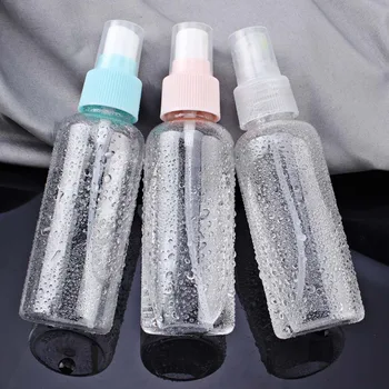 

1Pcs Transparent Empty Spray Bottles 30ml/50ml/100ml Plastic Mini Refillable Container Empty Cosmetic Containers