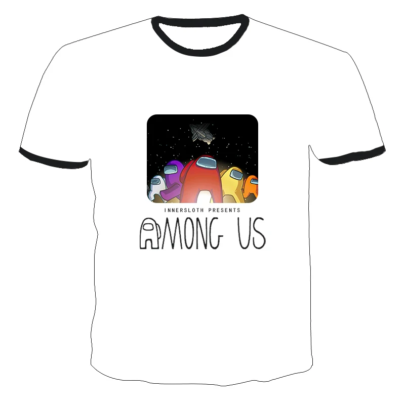 

New Popular Among Us Game Themed Men's Casual Spring/Summer Print T-Shirts