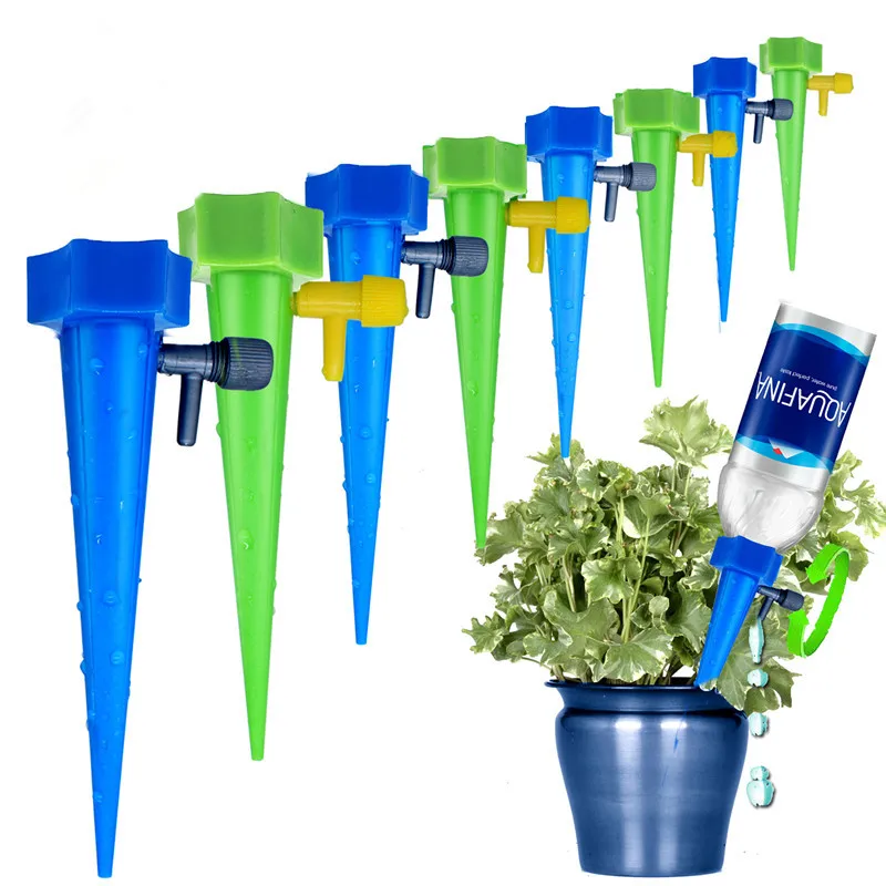 Sistema de riego por goteo automático, punta de riego automática para plantas y flores de interior, para el hogar, botella de riego por goteo
