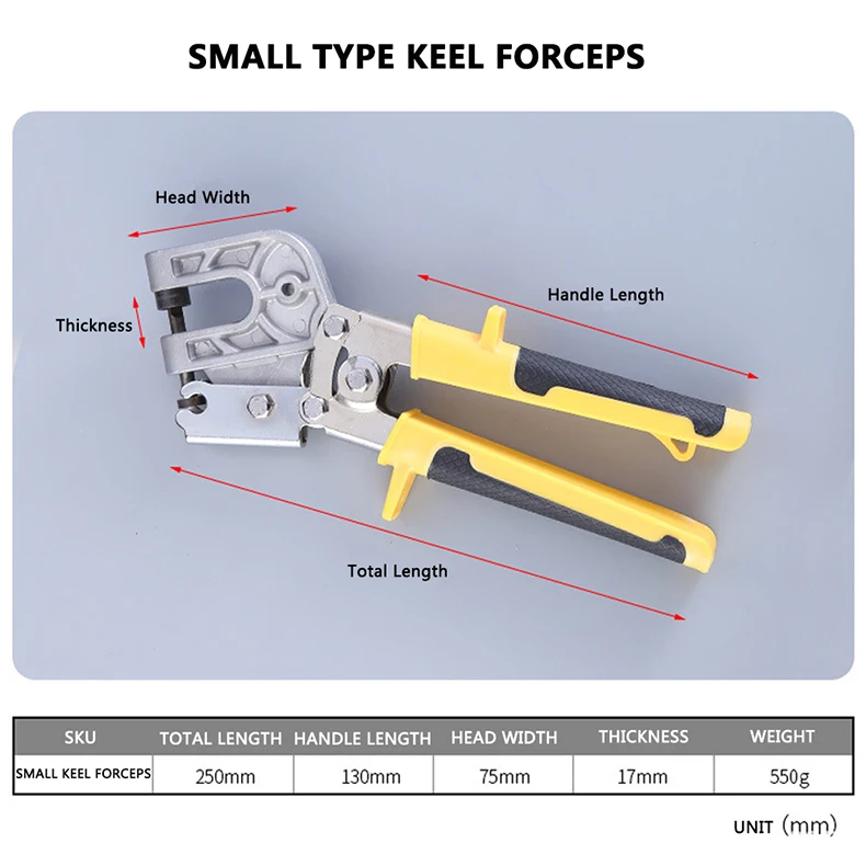 Keel forceps