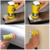 HIFESON Mini 2 / 3 "Air Sander pneumatic polisher grinder buffer double acting track polisher 80 sheets sandpaper Kit 6