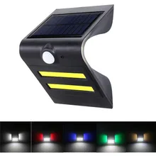 Солнечный COB светодиодный светильник с датчиком движения, Уличный настенный светильник, водонепроницаемый 137 × 96 × 85 мм, Luces 40DEC10