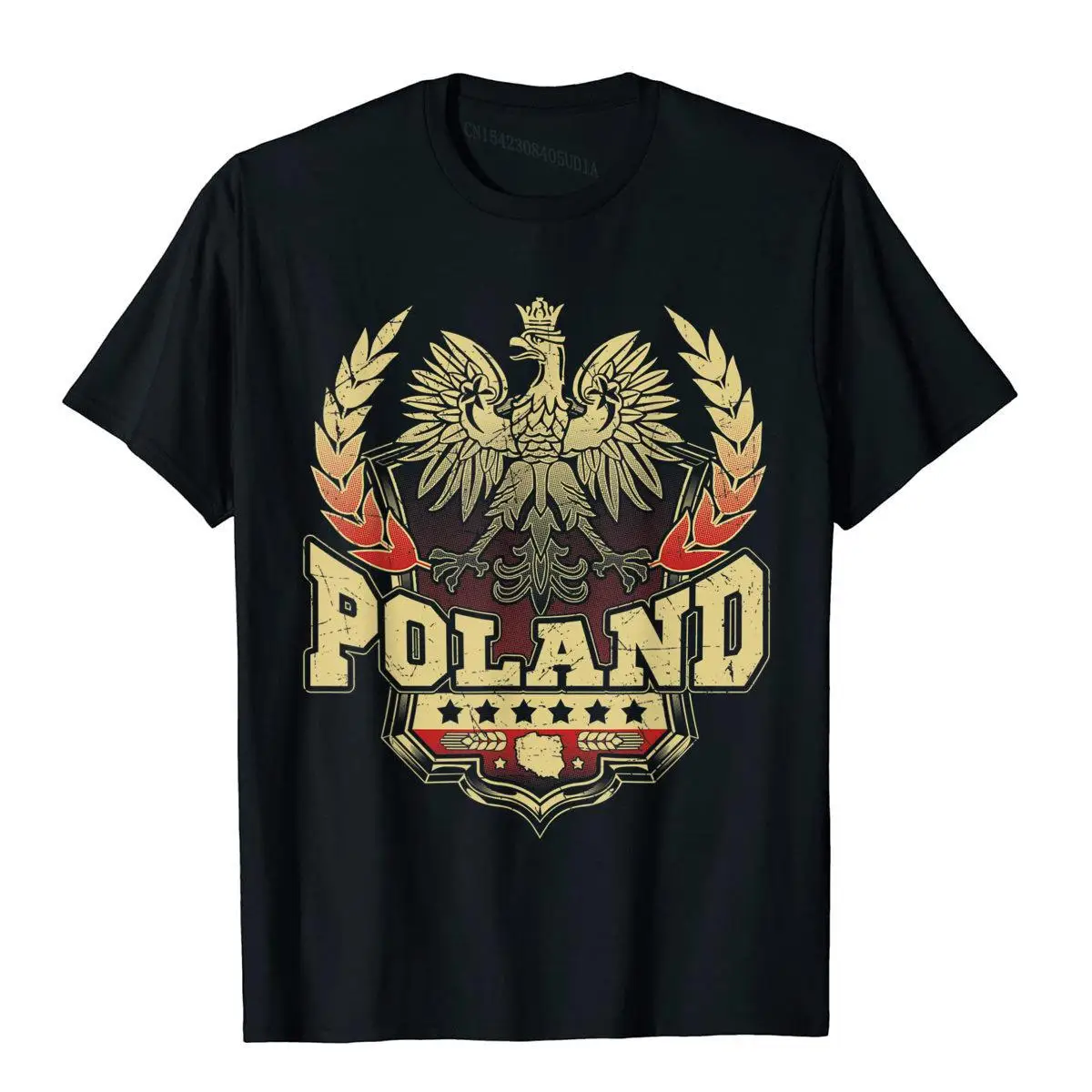 Polish Pride Shirt Eagle Poland Dyngus Day Parade Roots Fam T-Shirt__B12525black