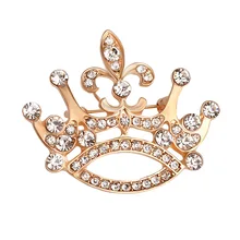 Europe And America Hot Selling Fashion Brooch AliExpress Supply of Goods Factory Direct Selling Crown Shape One from the Grant