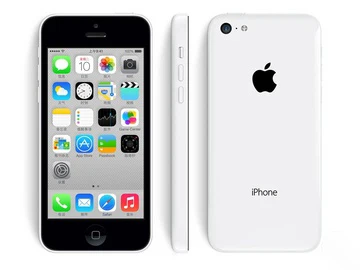 Apple - ねこまま au iPhone5c 16GB 未使用 2台 Apple - 2コ1用 2台セット iphone5c au 16GB カラー水色 中古