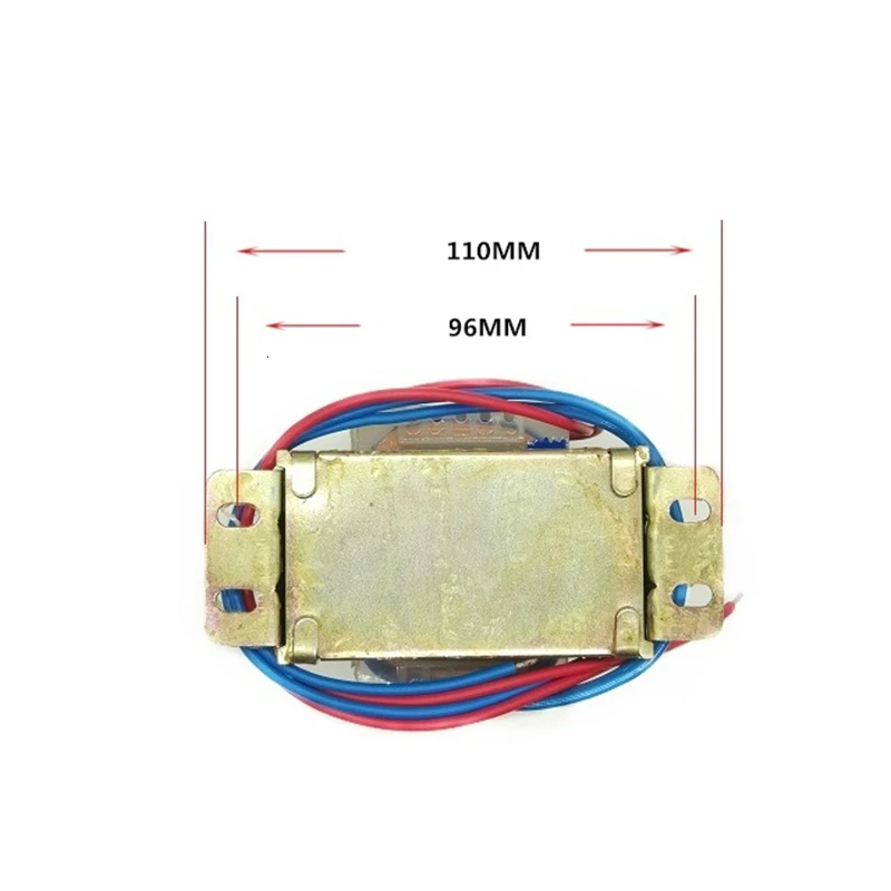 Мощность transformador 80 Вт катушки повышающий трансформатор EI76 DB-80VA 220V 380V переменного тока для адаптера переменного одиночный/двойной 6V 9V 12V 18V 24V 30V 36V 110V высоковольтный трансформатор