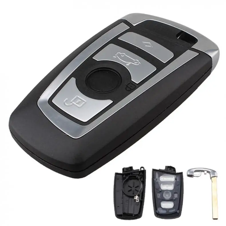 

4 Buttons Car Key Fob Case Shell Replacement Remote Cover Protector Fit for BMW 1 3 5 7 F Series CAS4 System New